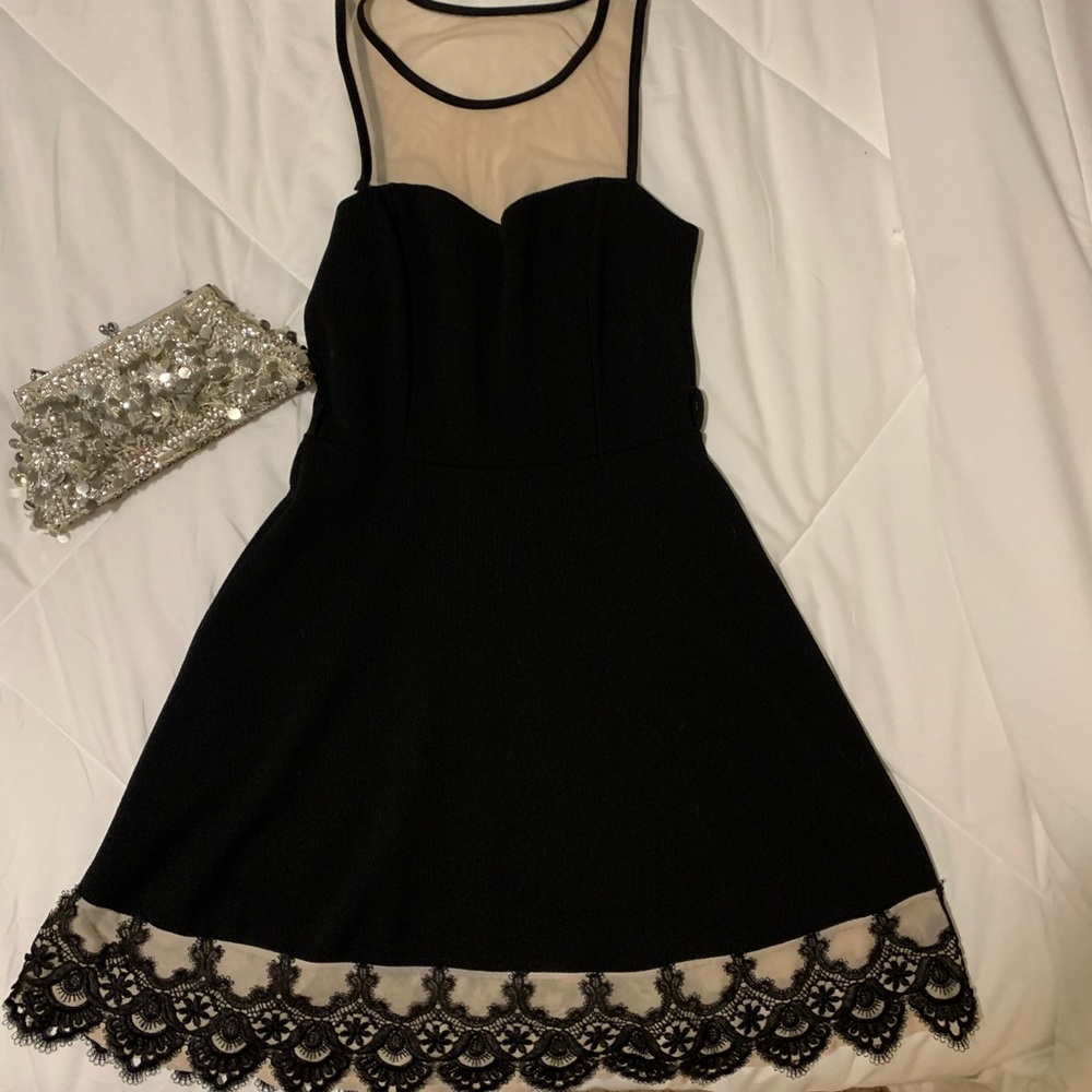 Papaya Party Dress. Size Large.